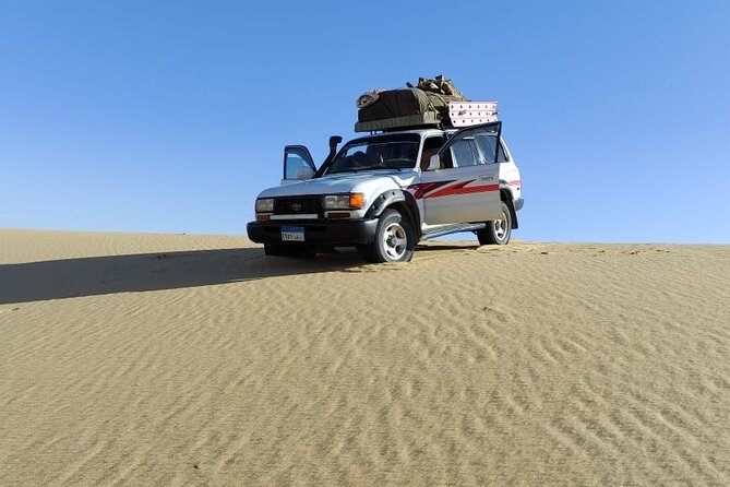 Enjoy safari The black and white desert two night 3 days - Day one: Bawiti, the Black Desert, and Crystal Mountain