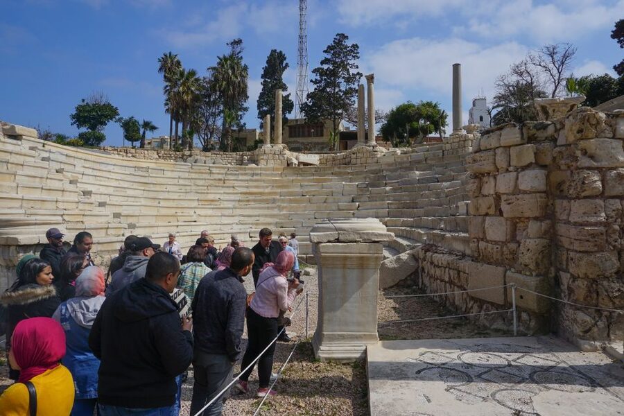 From Alexandria: Full-Day Guided Tour of Historical Sights - The Library of Alexandria from the outside