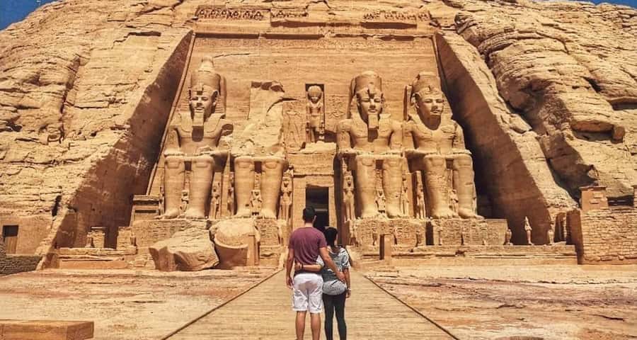 From Aswan:4 Days Nile Cruise Luxor Abu Simbel & Air Balloon - Day 1: Aswan, the High Dam, and Philae Temple