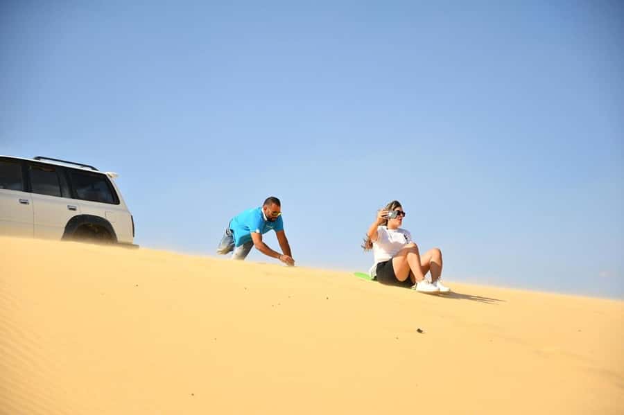 From Cairo: 3-Day Siwa Oasis Tour with Salt Lake Swim - Day 2: Tombs, springs, and a 4x4 ride across the sand
