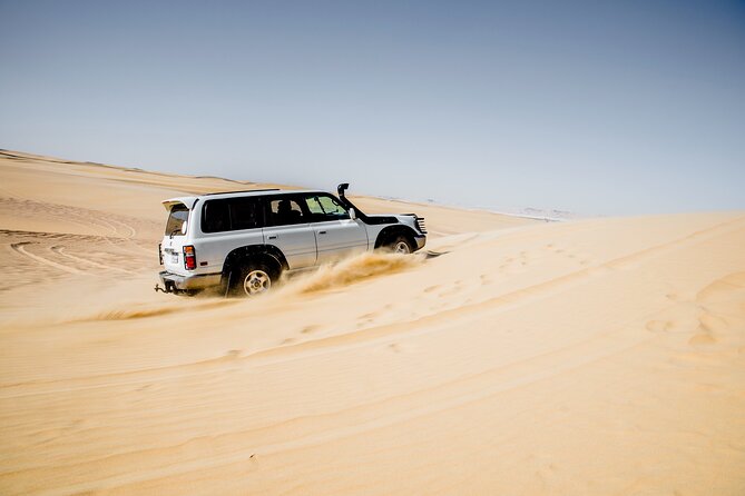 From Cairo 4x4 Safari, Camel Ride, Magic Lake, Waterfalls & Lunch - Wadi El Rayan and the first desert ride