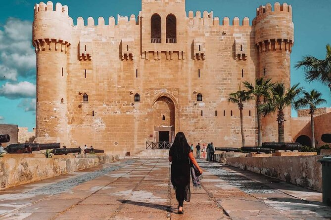 From Cairo: Alexandria Catacomb, Lighthouse, Citadel Trip & Lunch - Bibliotheca Alexandrina: modern Alexandria’s main symbol