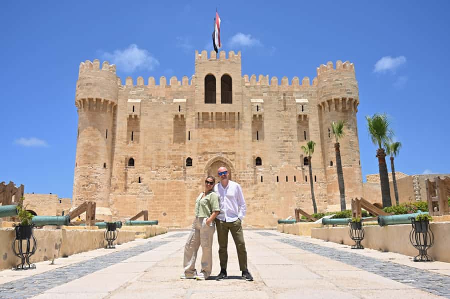 From Cairo Alexandria Catacombs, Citadel Day Trip with Lunch - Kom El Shoqafa, Alexandria’s underground surprise