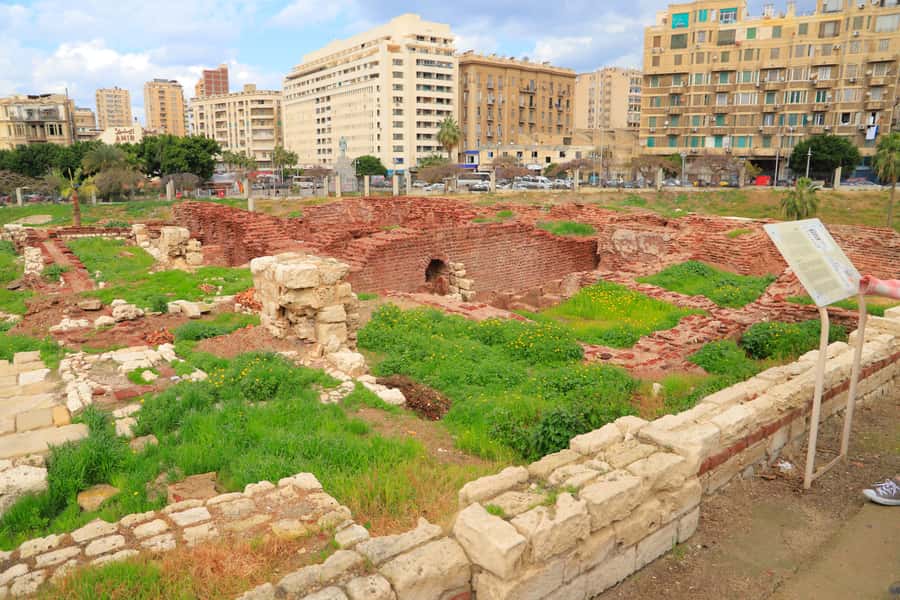 From Cairo Alexandria Catacombs, Citadel Day Trip with Lunch - Library of Alexandria photo stop