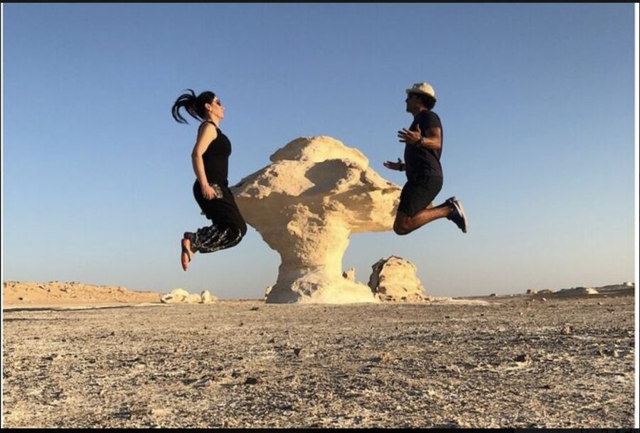 From Cairo: Bahariya Oasis and Black and White Desert Tour - A Bedouin lunch in a quiet desert setting
