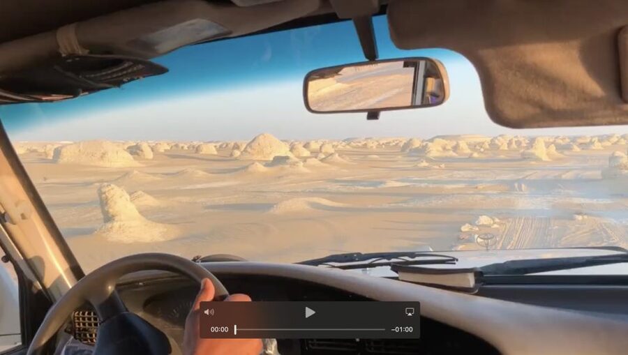 From Cairo: Bahariya Oasis and Black and White Desert Tour - Guides, drivers, and the feel of the transport