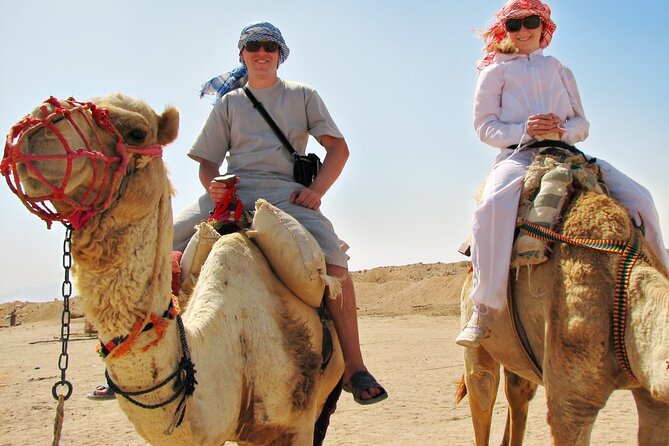 From Cairo: Desert Safari, Waterfalls, Sand boarding and Camel ride with Lunch - BBQ lunch at the Bedouin camp
