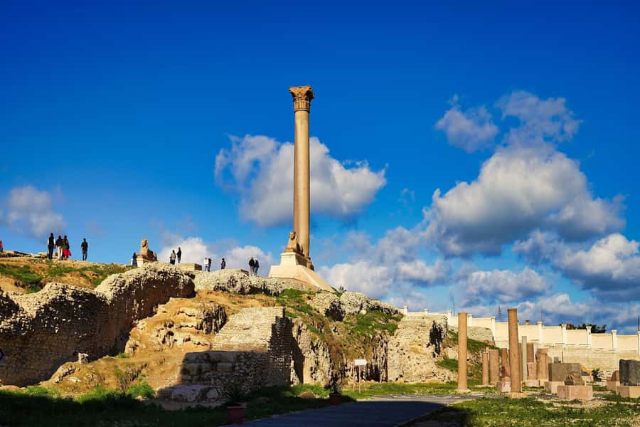 From Cairo: Historical Alexandria Shared Day Tour with Lunch - Kom el-Deka Roman theater