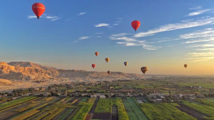 From Cairo: Luxor & Hot Air Balloon Private Trip by Plane - A fast way to reach ancient Luxor
