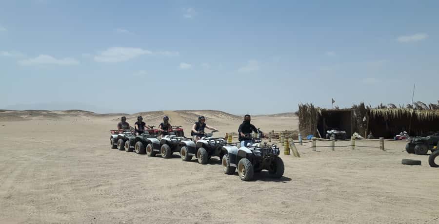 From Hurghada: Makadi Bay ATV Tour - From Hurghada to the Makadi Bay desert