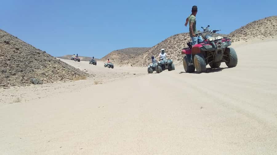From Hurghada: Makadi Bay ATV Tour - Bedouin tea and a short camel ride