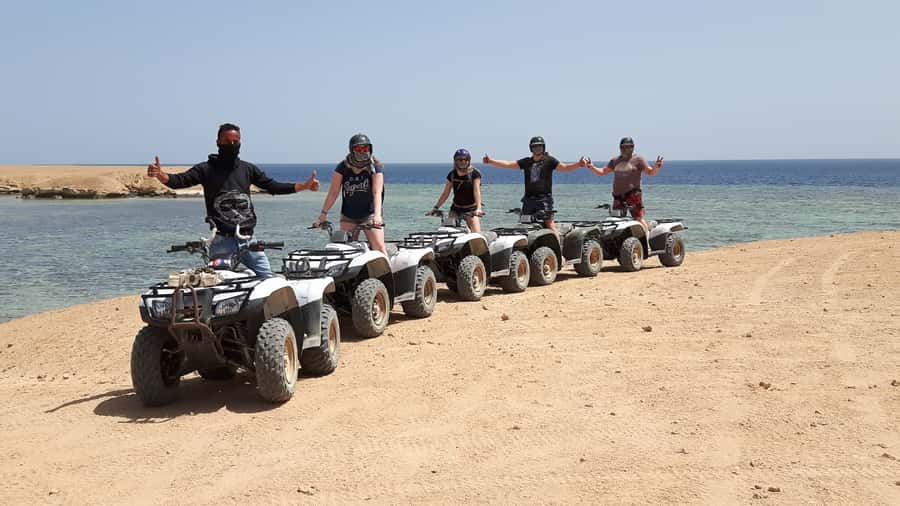 From Hurghada: Makadi Bay ATV Tour - Guides, safety, and the pace of the ride