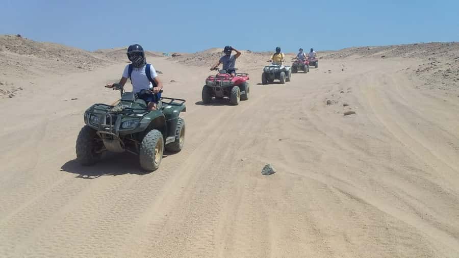 From Hurghada: Makadi Bay ATV Tour - Riding across sandbanks and desert tracks