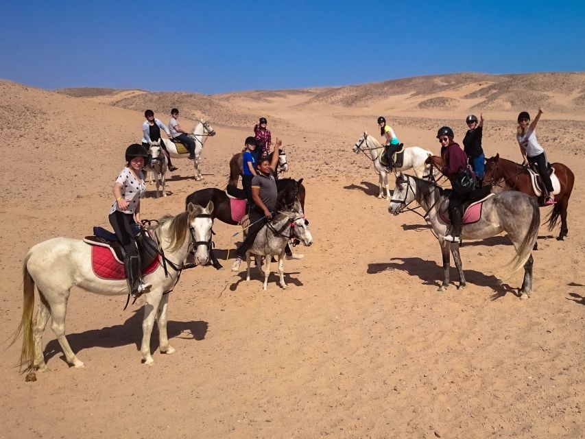 From Hurghada: Makadi Bay Horse Riding Tour - The beach ride and the optional Red Sea swim