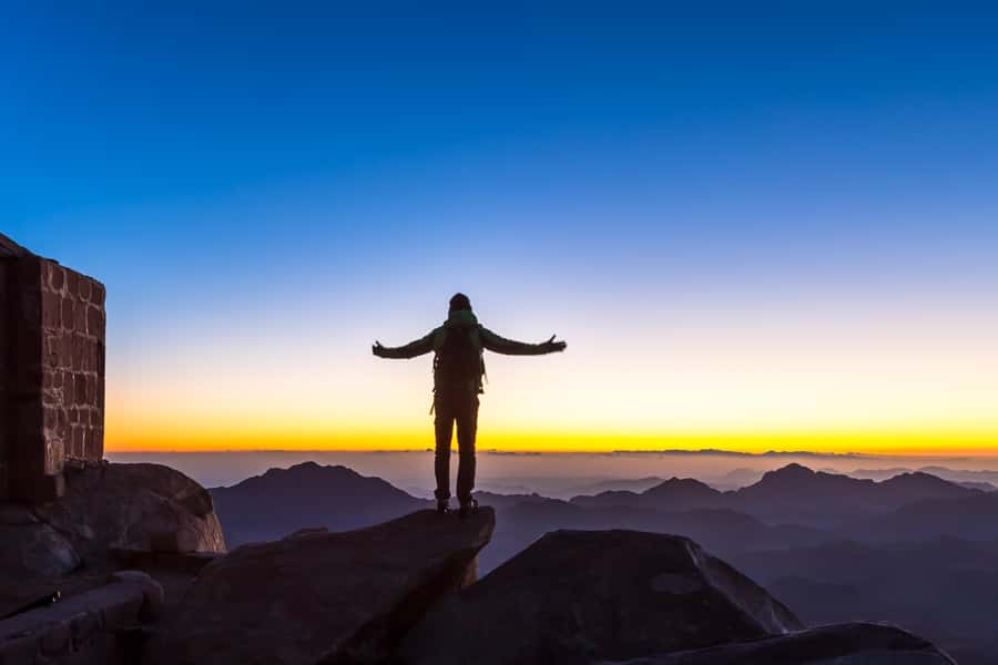 From Sharm: Mount Moses Trekking, Sunrise & Monastery Visit - The last 750 steps to Mount Sinai’s summit
