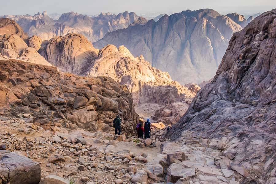 From Sharm: Mount Moses Trekking, Sunrise & Monastery Visit - St. Catherine’s Monastery after the hike