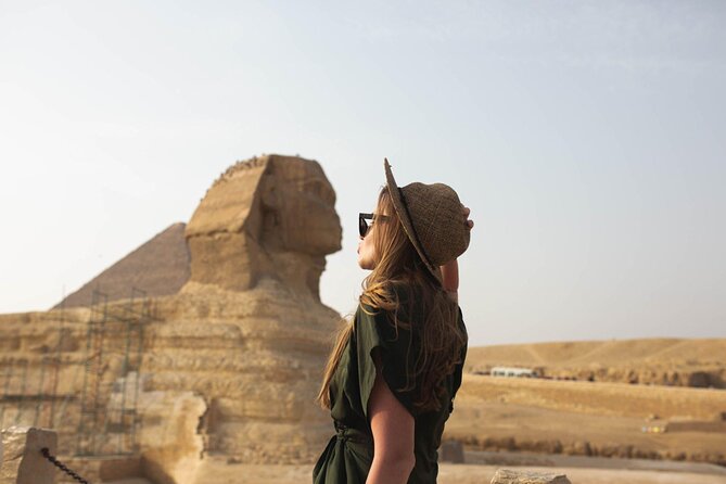 Full Day Cairo Guided Tour Pyramids and Museum, Lunch - Hurghada - The Great Sphinx in a compact half hour
