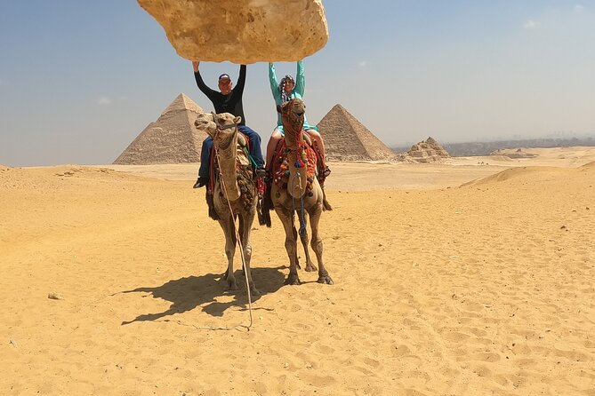 Full day Giza Pyramids with camel safari - An Egyptian lunch, not just a snack break