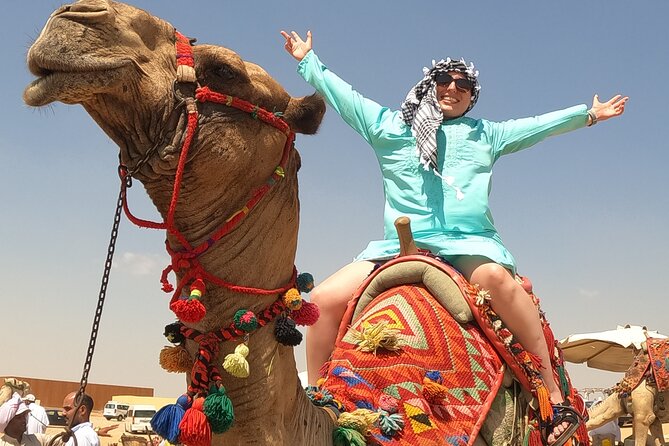 Full day Giza Pyramids with camel safari - Starting at 8:00 in the morning