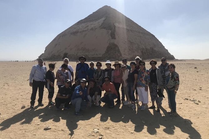 Full Day Guided tour to the Pyramids, Sphinx, Meidum And Dahshur - Lunch, transport, and the long drive
