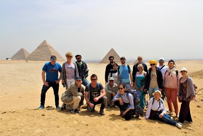 Full Day Guided tour to the Pyramids, Sphinx, Meidum And Dahshur - Giza begins with the Great Pyramid and Sphinx