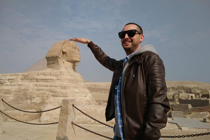 Full day Private Tour Giza Pyramids Sakkara Memphis Dahshur - Starting at Giza’s three pyramids