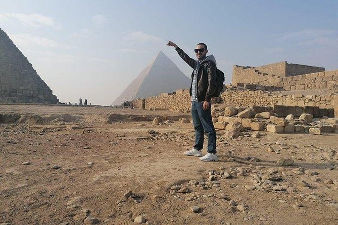 Full day Private Tour Giza Pyramids Sakkara Memphis Dahshur - The Sphinx and the best photo stop