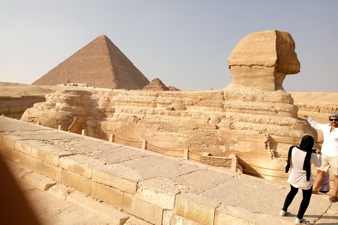 Full Day Private Tour Giza Pyramids Sphinx, Camel Ride, Egyptian Museum & Bazaar - One hour in Khan El-Khalili