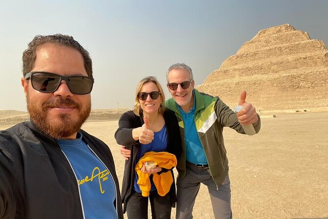 Full-Day Private Tour to Giza Pyramids, Sphinx, Memphis & Saqqara - Lunch, entrance fees, and the real value of $25