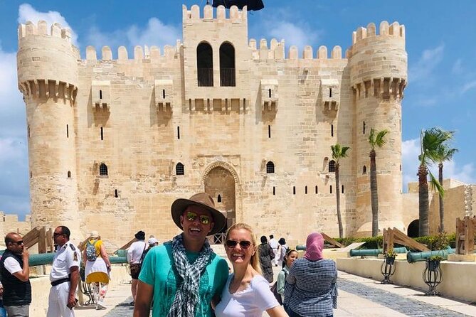 Full Day to The so-called Bride of the Mediterranean: Alexandria - Kom el Shoqafa Catacombs and the city below ground