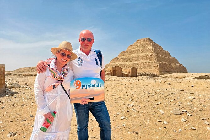 Full-Day Tour at Pyramids of Giza, Saqqara, and Memphis - Khafre and Menkaure add useful contrast