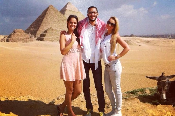 Full-Day Tour from Cairo: Giza Pyramids, Sphinx, Memphis, and Saqqara - Giza Pyramids, Sphinx, and Valley Temple in three hours