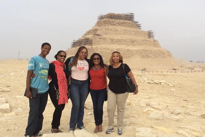 Full-Day Tour from Cairo: Giza Pyramids, Sphinx, Memphis, and Saqqara - Saqqara and the Step Pyramid of Djoser