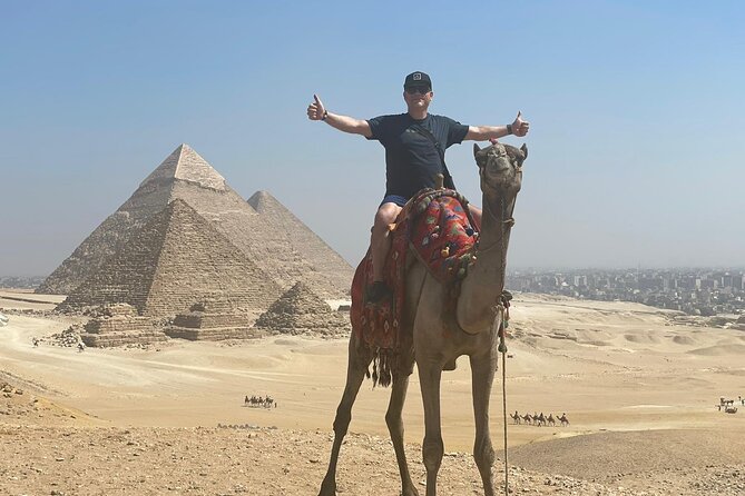 Full day tour Giza Pyramids Sphinx &Lunch and Shopping tour - Hotel pickup and the private car