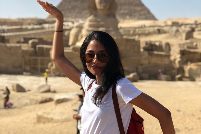 Full Day Tour to Giza Pyramids, Sphinx, Egyptian Museum, Khan el-Khalili Bazaar - Lunch, entrance fees, and the real price