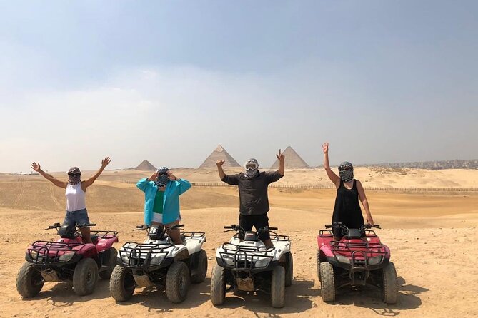 Full Day Tour to Giza with Camel & ATV Ride and Dinner Show - A 15-minute camel or horse ride for classic photos