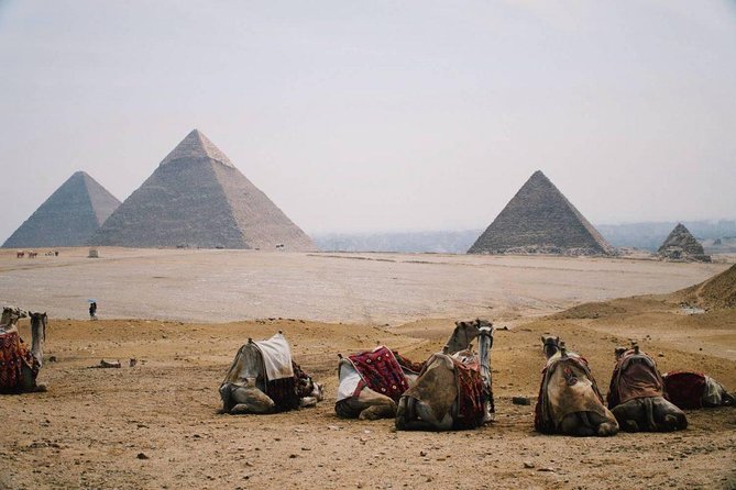 Full Day Tour to Pyramids of Giza, Saqqara Step Pyramids & Sound and Light Show - Giza’s great pyramids, built for scale and spectacle
