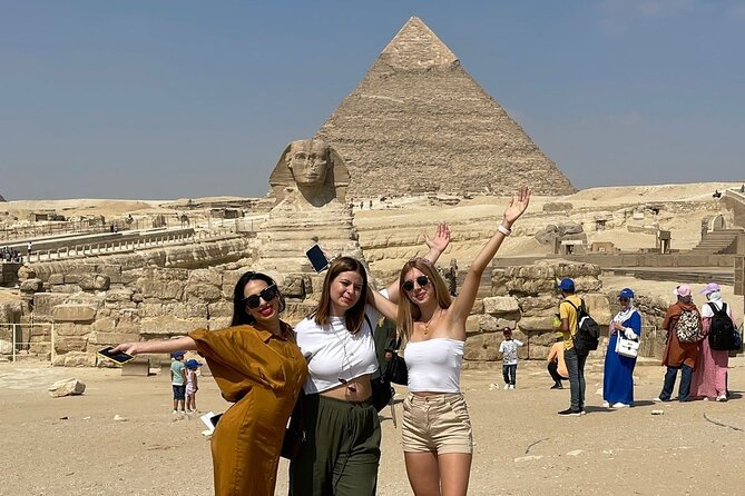 Full Day Tour to Royal Mummies, Giza pyramids, Sphinx and Bazaar - Pyramid interiors cost extra