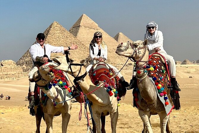 Giza Pyramid tour with ATV,Camel,Lunch,shopping,Dinner Show - The big picture: ancient monuments, desert fun, and a Nile evening