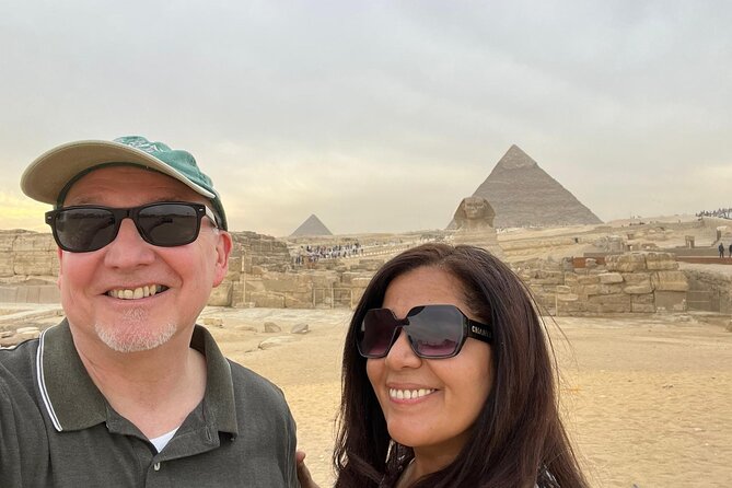 Giza pyramids all inclusive lunch, fees,camel&inside 3rd pyramid - The Sphinx, where the tour shifts from grand to intimate