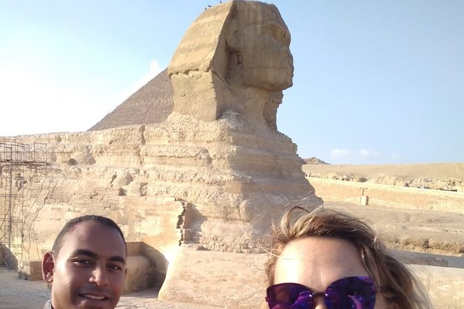 Giza Pyramids and Grand Museum GEM - Seeing the Sphinx beyond the famous face