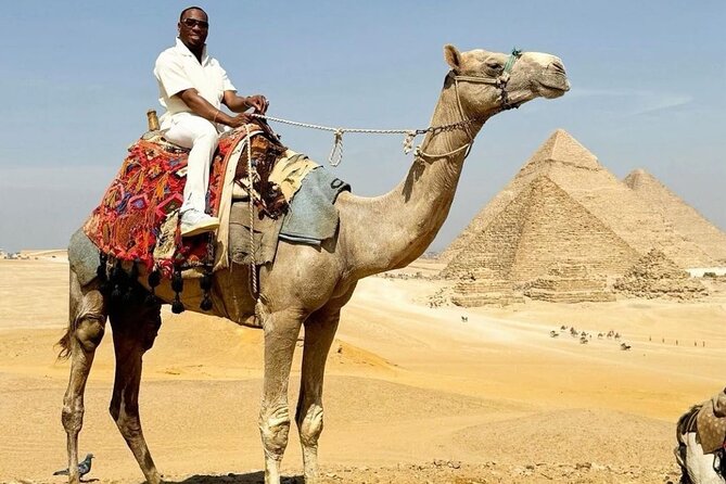 Giza Pyramids, Camel ride and Shopping with ATV Quad bike - A busy Cairo day built around the pyramids