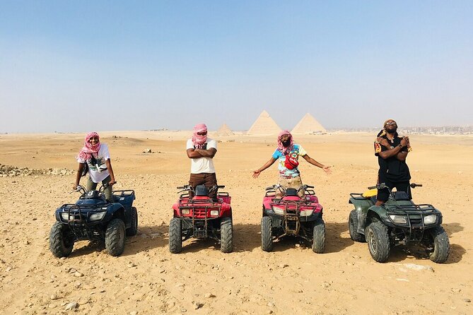 Giza Pyramids, Camel ride and Shopping with ATV Quad bike - What the $35.17 price really covers