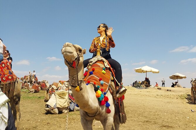 Giza Pyramids, Camel Ride, ATV and Shopping Tour w/ Dinner Cruise - One hour on an ATV near the plateau