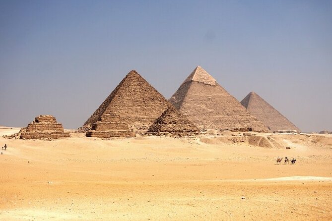 Giza Pyramids, Camel ride, Shopping with ATV Quad bike - The Sphinx and its limestone guardian