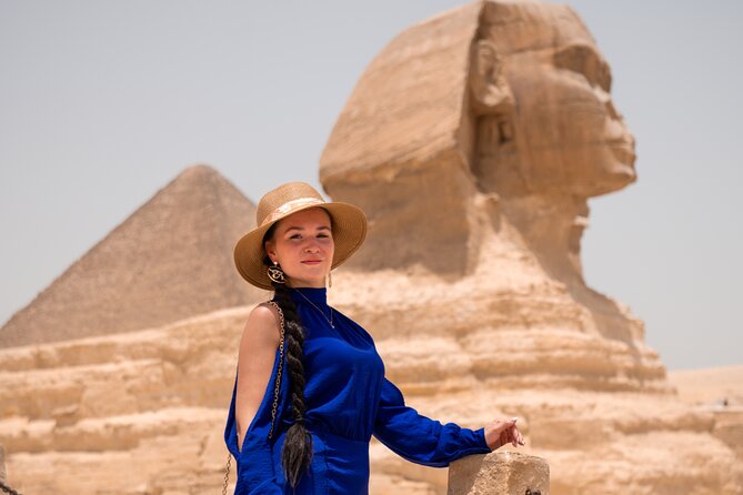 Giza Pyramids Photoshoot with Jumping Horse, Camel and Sphinx - What you receive after the camera stops