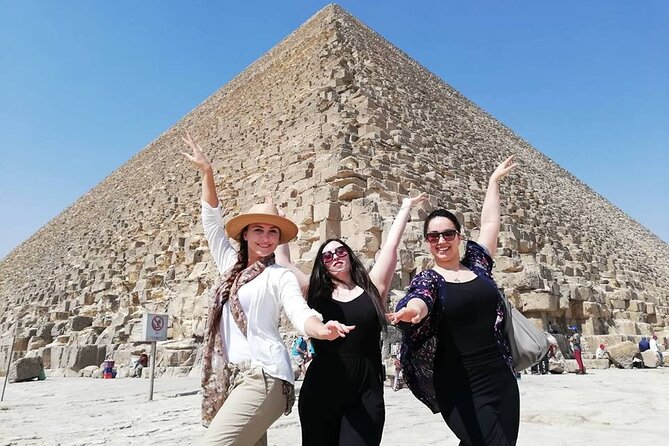 Giza Pyramids, Ride a Camel, Sphinx, Egyptian Museum& Bazaar, Lunch is included. - Shopping at Khan Al-Khalili