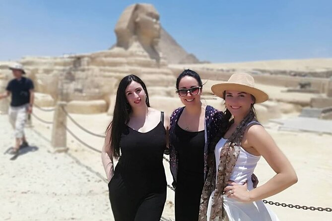 Giza Pyramids, Ride a Camel, Sphinx, Egyptian Museum& Bazaar, Lunch is included. - The Valley Temple and the Great Sphinx