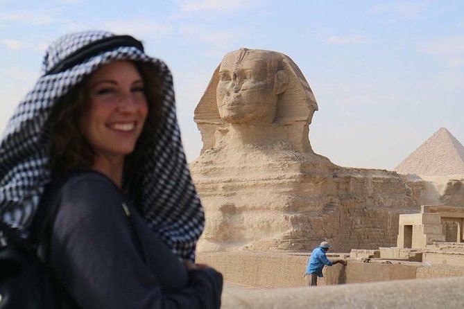 Giza pyramids, Sakkara and Memphis private tour - Memphis and Mit Rahina: a short stop with giant sculpture