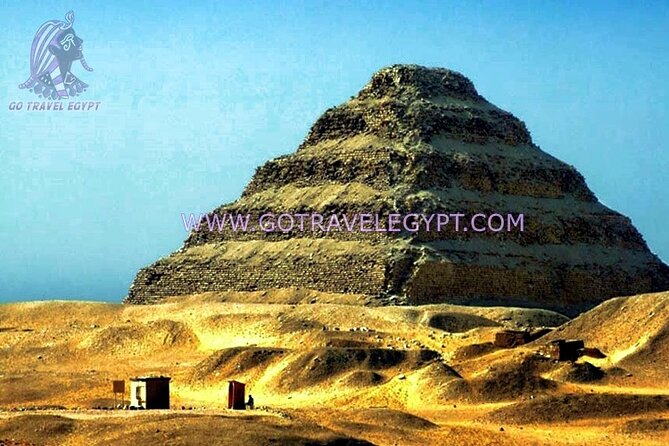 Giza Pyramids, Saqqara, Memphis and Dahshur Private quality trip - Saqqara shows how pyramid building changed